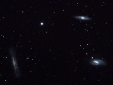 Leo Trio Galaxies